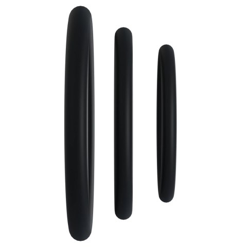 Doc Johnson - Trójpak pierścieni erekcyjnych cienkich Rubber Doc Johnson Doc Johnson - Trójpak pierścieni erekcyjnych cienkich Rubber Doc Johnson