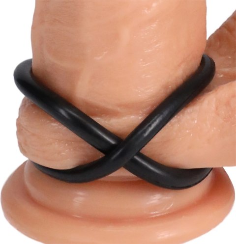 Doc Johnson - Trójpak pierścieni erekcyjnych cienkich Rubber Doc Johnson Doc Johnson - Trójpak pierścieni erekcyjnych cienkich Rubber Doc Johnson