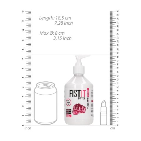 Fist It by Shots - Smarowidło na bazie wody 500ml + pompka Fist It by Shots Fist It by Shots - Smarowidło na bazie wody 500ml + pompka Fist It by Shots