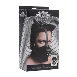 Pup - Puppy Play Mask + Breathable Ball Gag XR Brands