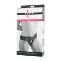 XR Brands - Regulowany, aksamitny, wyściełany pasek na dildo XR Brands