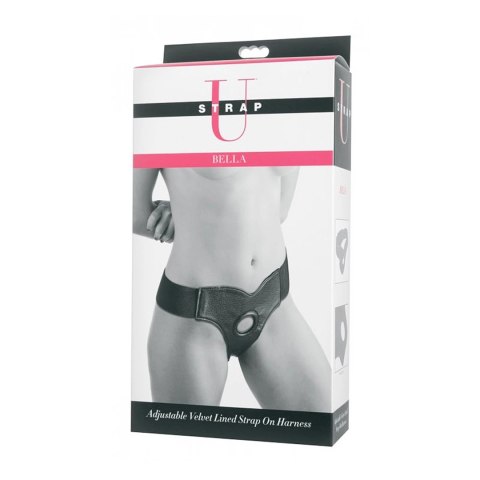 XR Brands - Regulowany, aksamitny, wyściełany pasek na dildo XR Brands XR Brands - Regulowany, aksamitny, wyściełany pasek na dildo XR Brands