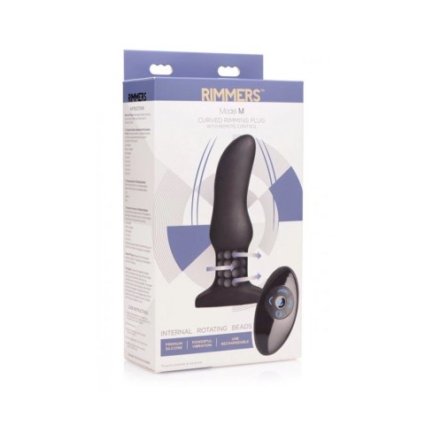 XR Brands - Zakrzywiony korek analny XR Brands XR Brands - Zakrzywiony korek analny XR Brands