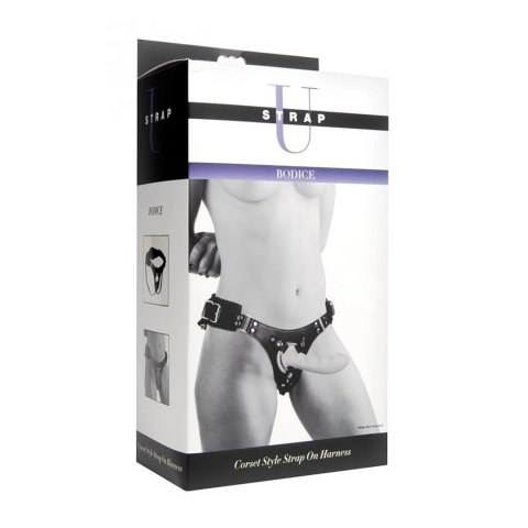 Xr Brands - Uprząż typu strap-on w stylu gorsetu XR Brands Xr Brands - Uprząż typu strap-on w stylu gorsetu XR Brands