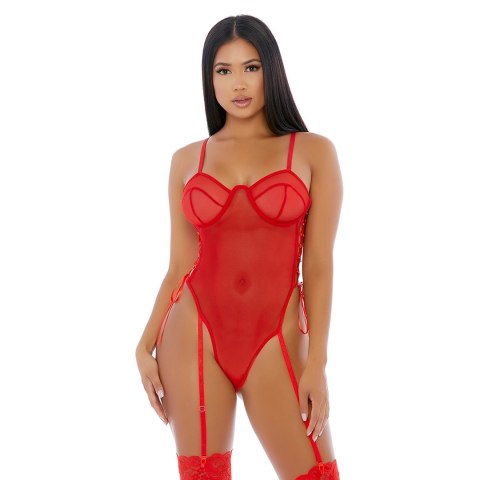 Body z paskami do pończoch S Forplay Forplay Body z paskami do pończoch S Forplay Forplay
