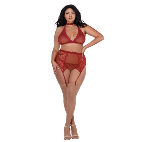 Dreamgirl - Czteroczęściowy zestaw - Plus Size Dreamgirl Dreamgirl - Czteroczęściowy zestaw - Plus Size Dreamgirl
