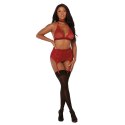 Dreamgirl - Czteroczęściowy zestaw - Rozmiar uniwersalny Dreamgirl