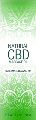 Naturalny olejek do masażu CBD 50 ml Pharmquests shots Pharmquests by Shots