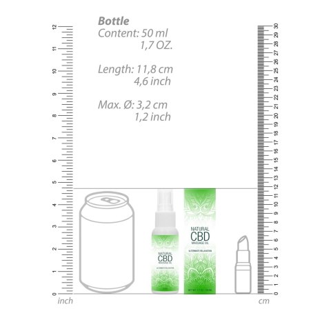 Naturalny olejek do masażu CBD 50 ml Pharmquests shots Pharmquests by Shots Naturalny olejek do masażu CBD 50 ml Pharmquests shots Pharmquests by Shots