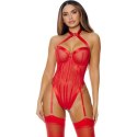 Body z paskami do pończoch Gold Status S Forplay Forplay
