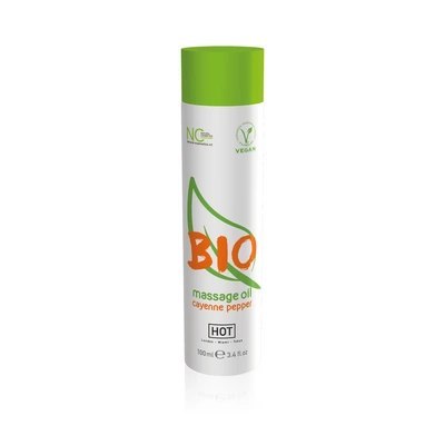 Hot - Olejek do masażu - pieprz Cayenne 100 ml HOT Hot - Olejek do masażu - pieprz Cayenne 100 ml HOT