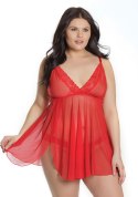Coquette - Babydoll i stringi - plus size Coquette