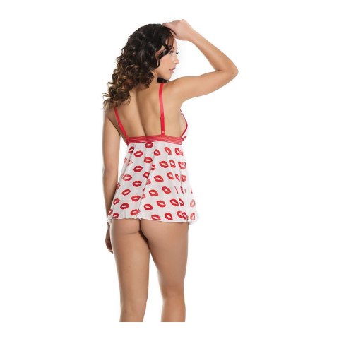 Coquette - Babydoll i stringi z nadrukiem Coquette Coquette - Babydoll i stringi z nadrukiem Coquette