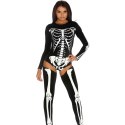 Fiore Hosiery - Strój seksownego szkieletora L/XL Fiore Hosiery