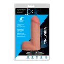 Curve Toys - Wibrujące dildo z jądrami - 15 cm Curve Toys