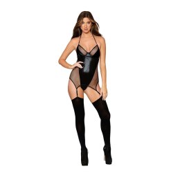 Dreamgirl - Halka z paskami do pończoch - Rozmiar uniwersalny Dreamgirl