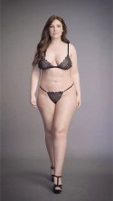 Le desir - Dwuczęściowy zestaw bielizny Velvet Plus Size Le Désir by Shots