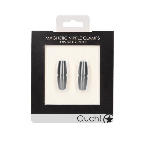 Magnetyczne zaciski na sutki Sensual Cylinder 2 Ouch! by shots Ouch! by Shots Magnetyczne zaciski na sutki Sensual Cylinder 2 Ouch! by shots Ouch! by Shots