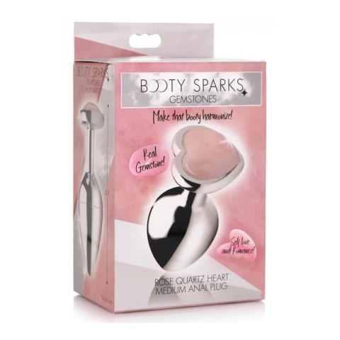 XR Brands - Korek analny - różowe serce - średni XR Brands XR Brands - Korek analny - różowe serce - średni XR Brands