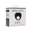 Simplicity by shots - Pierścień erekcyjny - wibrujący Aubin Simplicity by Shots