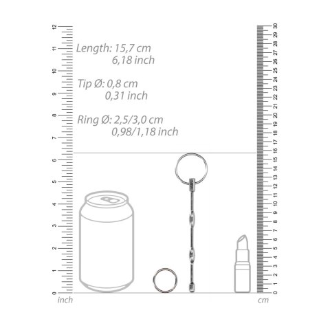 Stymulator do cewki moczowej - 0.3 / 8 mm Ouch! by shots Ouch! by Shots Stymulator do cewki moczowej - 0.3 / 8 mm Ouch! by shots Ouch! by Shots