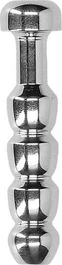 Żebrowana zatyczka do cewki moczowej "śruba" - 0.4 / 10 mm Ouch! by shots Ouch! by Shots