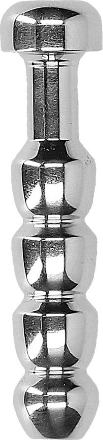 Żebrowana zatyczka do cewki moczowej "śruba" - 0.4 / 10 mm Ouch! by shots Ouch! by Shots Żebrowana zatyczka do cewki moczowej "śruba" - 0.4 / 10 mm Ouch! by shots Ouch! by Shots