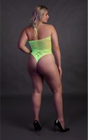 Body z dekoltem w szpic XL/XXXXL Ouch! by shots Ouch! by Shots