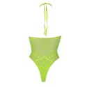 Body z dekoltem w szpic XL/XXXXL Ouch! by shots Ouch! by Shots