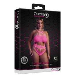 Body z greckim dekoltem XL/XXXXL Ouch! by shots Ouch! by Shots