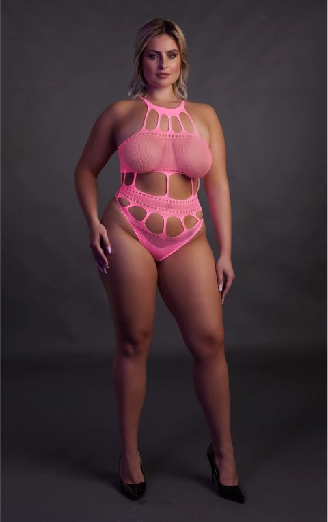 Body z greckim dekoltem XL/XXXXL Ouch! by shots Ouch! by Shots Body z greckim dekoltem XL/XXXXL Ouch! by shots Ouch! by Shots