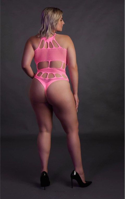 Body z greckim dekoltem XL/XXXXL Ouch! by shots Ouch! by Shots Body z greckim dekoltem XL/XXXXL Ouch! by shots Ouch! by Shots