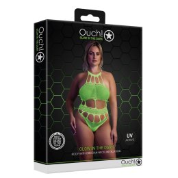 Body z greckim dekoltem XL/XXXXL Ouch! by shots Ouch! by Shots