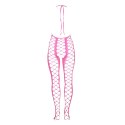 Bodystocking z dekoltem w szpic XL/XXXXL Ouch! by shots Ouch! by Shots