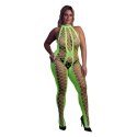 Bodystocking z dekoltem w szpic XL/XXXXL Ouch! by shots Ouch! by Shots