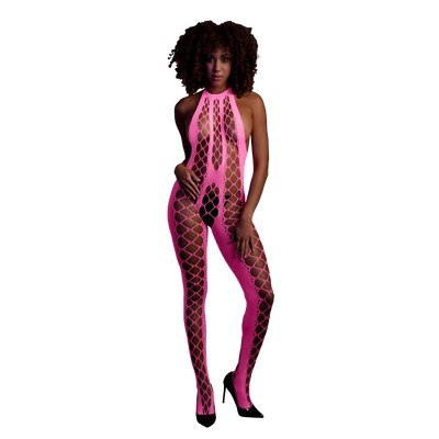 Bodystocking z dekoltem w szpic XS/L Ouch! by shots Ouch! by Shots Bodystocking z dekoltem w szpic XS/L Ouch! by shots Ouch! by Shots