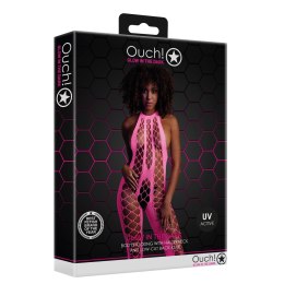Bodystocking z dekoltem w szpic XS/L Ouch! by shots Ouch! by Shots