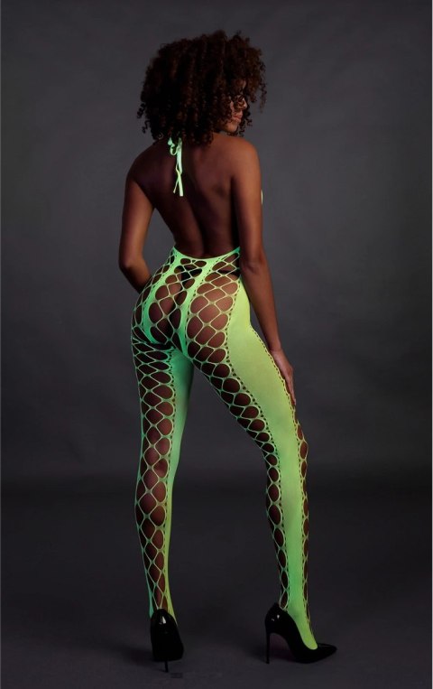 Bodystocking z dekoltem w szpic XS/L Ouch! by shots Ouch! by Shots Bodystocking z dekoltem w szpic XS/L Ouch! by shots Ouch! by Shots
