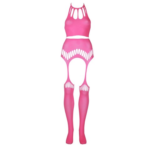 Dwuczęściowe body z krótkim topem i pończochami XL/XXXXL Ouch! by shots Ouch! by Shots Dwuczęściowe body z krótkim topem i pończochami XL/XXXXL Ouch! by shots Ouch! by Shots