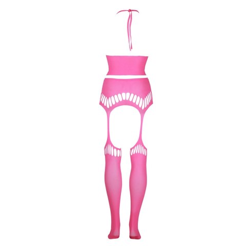 Dwuczęściowe body z krótkim topem i pończochami XL/XXXXL Ouch! by shots Ouch! by Shots Dwuczęściowe body z krótkim topem i pończochami XL/XXXXL Ouch! by shots Ouch! by Shots