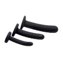 XR Brands - 3 sztuki silikonowych dildo do założenia na pasku XR Brands