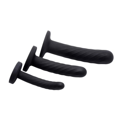 XR Brands - 3 sztuki silikonowych dildo do założenia na pasku XR Brands XR Brands - 3 sztuki silikonowych dildo do założenia na pasku XR Brands