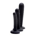 XR Brands - 3 sztuki silikonowych dildo do założenia na pasku XR Brands