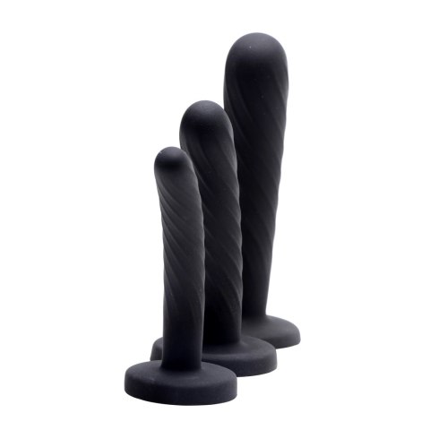 XR Brands - 3 sztuki silikonowych dildo do założenia na pasku XR Brands XR Brands - 3 sztuki silikonowych dildo do założenia na pasku XR Brands