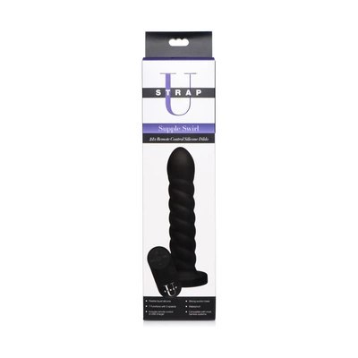 XR Brands - Silikonowe Dildo z Pilotem XR Brands XR Brands - Silikonowe Dildo z Pilotem XR Brands