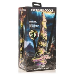 XR Brands - Silikonowe dildo - Cyklop XR Brands