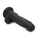 XR Brands - Silikonowe dildo z jądrami XR Brands