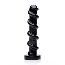 XR Brands - Silikonowe, śliskie dildo - świderek 25 cm XR Brands