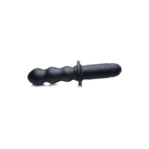 XR Brands - Silikonowy wibrator z uchwytem XR Brands XR Brands - Silikonowy wibrator z uchwytem XR Brands