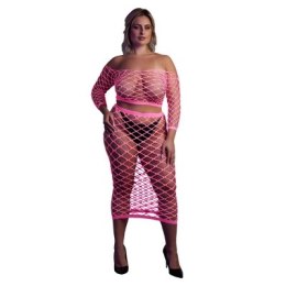 Top z długim rękawem i długą spódnicą XL/XXXXL Ouch! by shots Ouch! by Shots